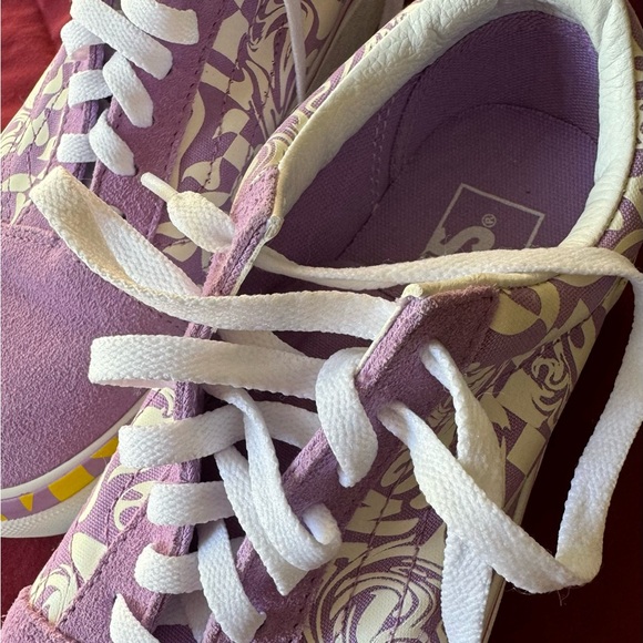 Women’s Vans, size 7.5, Old Skool Stacked Wavy Gravy, Lavender - Picture 10 of 11